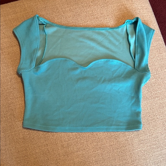 Colorful Ribbed Crop Tops - Picture 3 of 5